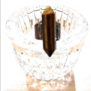 🎁🛍️🔮🎇Tiger’s Eye Crystal Stones Adjustable Ring